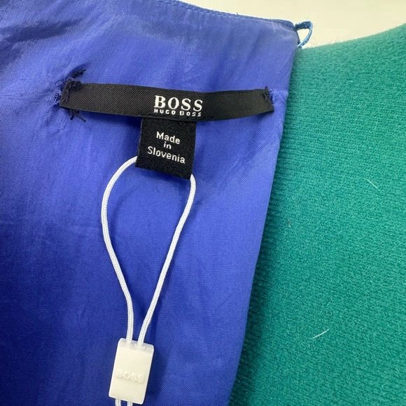 Hugo Boss Royal Blue Classic Sheath Dress - Picture 7 of 7